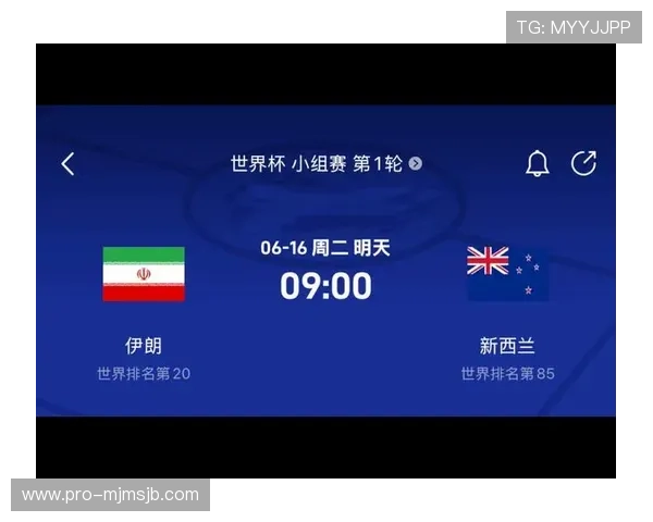 世界杯伊朗新西兰比赛技术统计对比助力球迷全面了解比赛战术布局